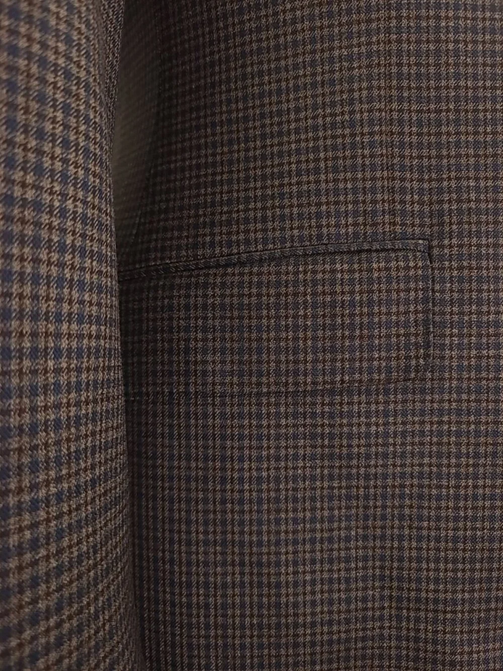 J. Hilburn Super 110'S Wool 2 Button Sports Coat Blazer 44R